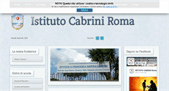 Desktop Screenshot of cabriniroma.it